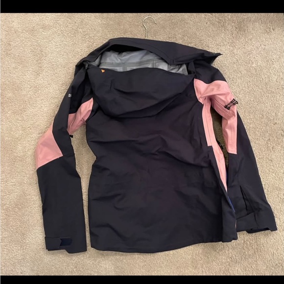 Orage Blue and Pink Ski Jacket Weather-Resistant Design - Picture 3 of 3